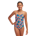 Miniatyrbillede 4 af 5: Funkita Single Strap Badetøj  14 Years Pige