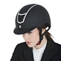 Pikkukuva 5 / 6: Equestro Kypärä Modello Eclipse Plain Matt Rowel Fitting  53-55 cm