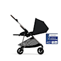 Miniatyrbild 3 av 8: Cybex Melio Barnvagn Svart