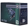 Miniatyrbillede 4 af 4: Inter-tech Strømforsyning Sp-750 750w Sort