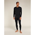 Miniatyrbillede 7 af 7: Icebreaker Merino Core Heavyweight Langærmet Baselayer Sort L Mand