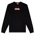 Miniatyrbillede 3 af 4: Diesel Langærmet T-shirt Just K2 Sort L Mand