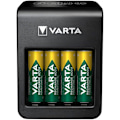 Miniatyrbillede 4 af 10: Varta Lcd Pug Oplader+ Med 4x2100mah Aa Sort