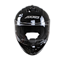 Miniatyrbillede 2 af 4: Axxis Draken S 22.06 Fullface-hjelm Sort M