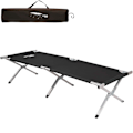 Miniatyrbillede 1 af 7: Aktive Campingseng 190x64 Cm Sort