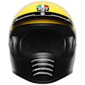 Miniatyrbillede 3 af 7: Agv Outlet Motocross Hjelm X101 Multi Gul,Sort 2XL