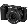 Miniatyrbillede 4 af 5: Sony Vlogging Kamera Zv-e10 Kit + 16-50 Mm Oss Sort