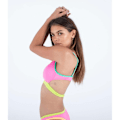 Miniatyrbillede 3 af 4: Hurley Around The Block Pull On Bikinitop Flerfarvet XS Kvinde