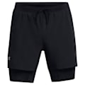 Miniatyrbillede 3 af 5: Under Armour Launch 5in 2-in-1 Shorts Blå 2XL Mand