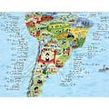 Miniatyrbild 4 av 10: Awesome Maps Karta Världens Bästa Surfstränder Originalfärgad Upplaga Surftrip Flerfärgad