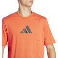 Pikkukuva 4 / 5: Adidas Tr Cat G Lyhythihainen T-paita Oranssi 2XL Mies