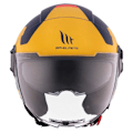 Miniatyrbillede 5 af 9: Mt Helmets Viale Sv Beta åben Hjelm Gul 2XS