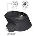 Miniatyrbillede 2 af 6: Logitech Trådløs Mus M330 Sort