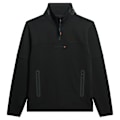 Miniatyrbillede 1 af 3: Superdry Tech Logo Loose Halv Lynlås Sweatshirt Sort 2XL Mand