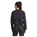 Miniatyrbillede 2 af 6: Adidas Sweatshirt Power Cover Up Sort S / Regular Kvinde