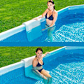 Miniatyrbild 4 av 5: Intex Poolstol För Hopfällbara Pooler Vit