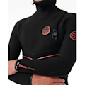 Miniatyrbillede 4 af 6: Rip Curl Fbomb Fusion 4 Mm Langærmet Neopren-dragt Med Hætte Og Lynlås Foran  XL
