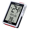 Miniatyrbillede 1 af 3: Vdo Trådløs Cykelcomputer R3 Søvfarvet