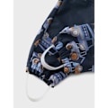Miniatyrbild 3 av 6: Name It Alfa08 Softshell Aop1 Mini Overall Blå 5 Years
