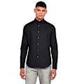 Miniatyrbillede 1 af 6: G-star Lang Ærmet Skjorte Dressed Super Slim Sort S Mand