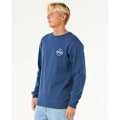 Miniatyrbillede 5 af 6: Rip Curl Stapler Sweatshirt Blå L Mand