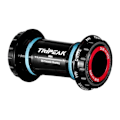 Miniatyrbild 1 av 2: Tripeak Bsa Shimano / Sram Dub / Rotor 3d+ Ceramic Vevaxellagerkoppar Silver 68 mm