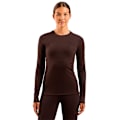 Miniatyrbillede 1 af 5: Odlo Merino 160 Langærmet Baselayer Brun XS Kvinde