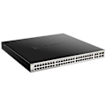 Miniatyrbillede 1 af 3: D-link 52-port Poe Gigabit Smart Switch Sort