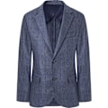 Miniatyrbild 3 av 10: FaÇonnable Blazer 2b Half L Check Blå 56 Man
