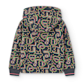 Miniatyrbillede 2 af 6: Boboli Fleece Printed Jakke Grøn 4 Years