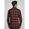 Miniatyrbillede 3 af 8: Urban Classics Flanell Skjorte 6 Sort S Mand