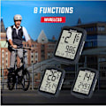 Miniatyrbillede 6 af 6: Sigma Cykelcomputer Bc 8.0 Wl Ats Sort