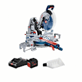 Pikkukuva 2 / 6: Bosch Professional Jiirisahalaatikko Gcm18v-305gdc 2x12 Proc Como Gal 18v-160