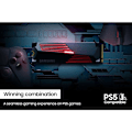 Miniatyrbillede 6 af 10: Samsung Ssd Harddisk 990 Pro Series Heatsink 4tb Rød