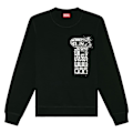 Miniatyrbillede 3 af 4: Diesel Ginn K39 Sweatshirt Sort XL Mand