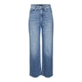 Miniatyrbillede 1 af 2: Vero Moda Jeans Med Høj Talje Tessa Wide Straight Fit Ra380 Ga Blå 29 / 30 Kvinde