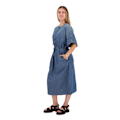 Miniatyrbillede 4 af 6: G-star Kjole Adjustable Waist Blå M Kvinde