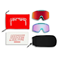 Miniatyrbillede 4 af 7: Pit Viper The Snowmachine Proform Skibriller Orange Red Revo/CAT3+CAT1