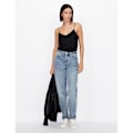 Miniatyrbillede 1 af 5: Armani Exchange 8nyh05_ynz5z ærmeløs Bluse Sort L Kvinde