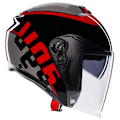 Miniatyrbillede 3 af 3: Agv Irides E2206 åben Hjelm  XL