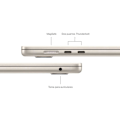 Pikkukuva 5 / 8: Apple Macbook Air 15´´ M3 8cpu 10gpu/16gb/512gb Ssd  Spanish QWERTY