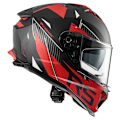 Miniatyrbillede 6 af 6: Premier Helmets 23 Typhoon Rs92bm Pinlock Included Fullface-hjelm Sort L