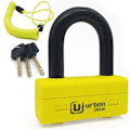 Pikkukuva 2 / 10: Urban Security U-lukko Mini Ur75 Keltainen
