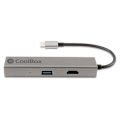 Miniatyrbild 2 av 4: Coolbox Nav Usb C/hdmi Durchsichtig