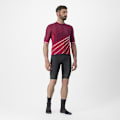 Pikkukuva 6 / 6: Castelli Speed Strada Lyhythihainen Pyöräilypaita Punainen 2XL Mies
