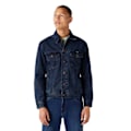 Miniatyrbillede 1 af 6: Wrangler Denimjakke Authentic Blå M Mand
