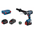 Miniatyrbillede 1 af 7: Bosch Professional Akku Slagboremaskine Gsr 18v-150 C Set Blå,Sort