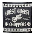 Miniatyrbillede 1 af 2: West Coast Choppers Halstørklæde Wings Sort  Mand