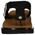 Miniatyrbillede 6 af 6: Fitflop Klipklapper Buckle Leather Toe-post Sort EU 39 Kvinde