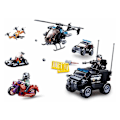 Miniatyrbillede 1 af 5: Sluban Hurtig Interventionsteam Police 469 Stykker Søvfarvet